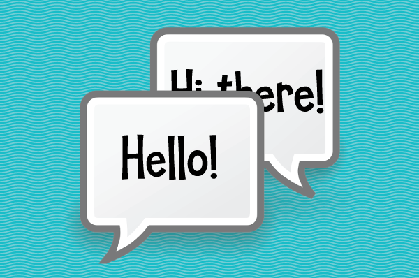 conversation bubbles