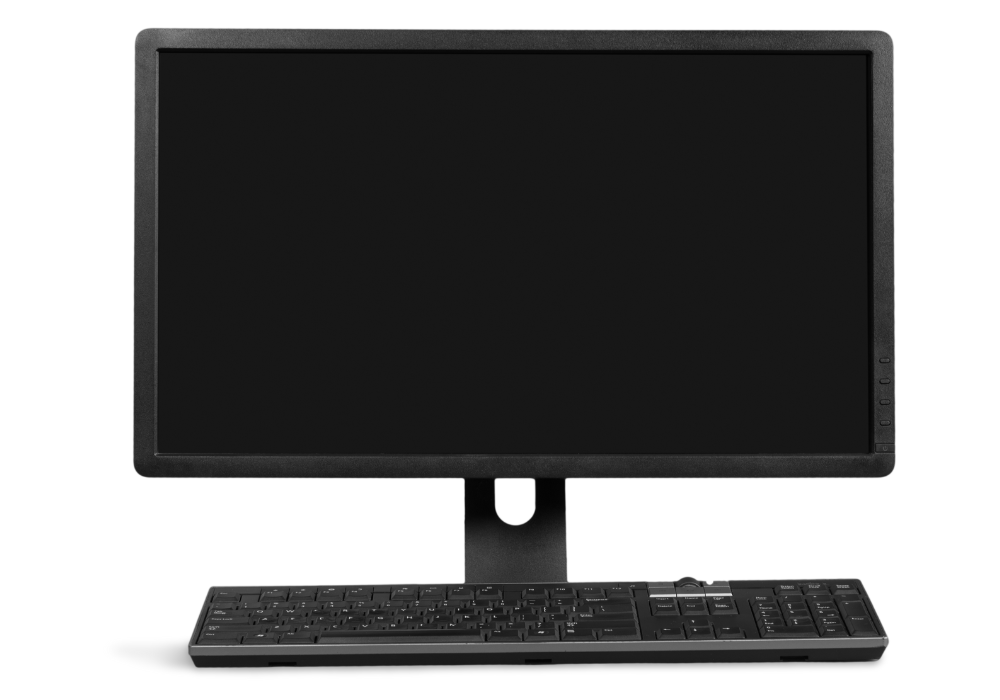 monitor and keyboard for pc