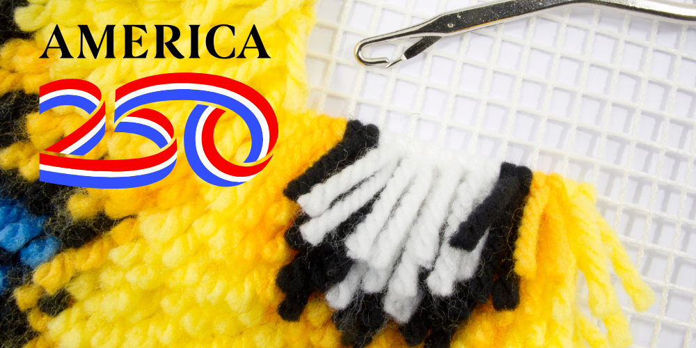 Latch Hook Pencil Case Craft