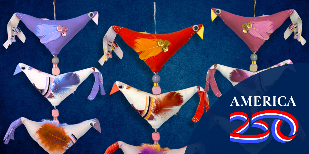 Americana Hens with BonnaH Co Fiber Arts for Adults