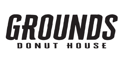 Grounds donut house logo