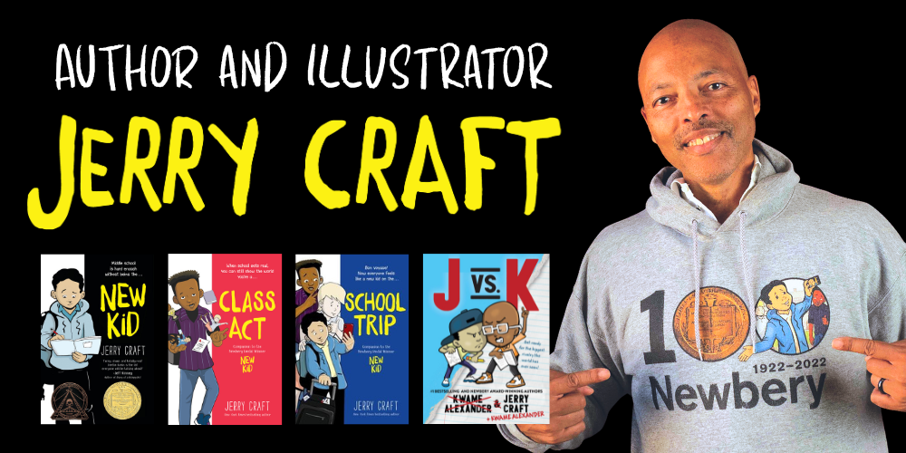 Author and illustrator Jerry Craft