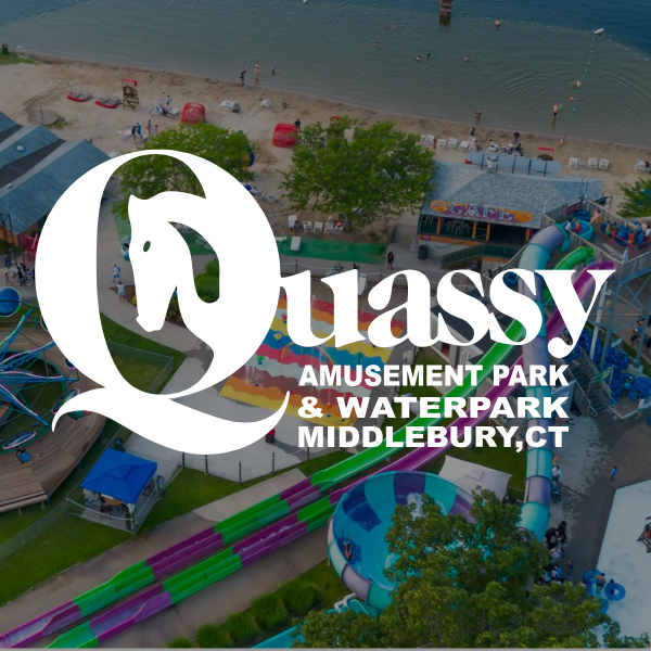 quassy amusement park & waterpark middlebury, ct logo